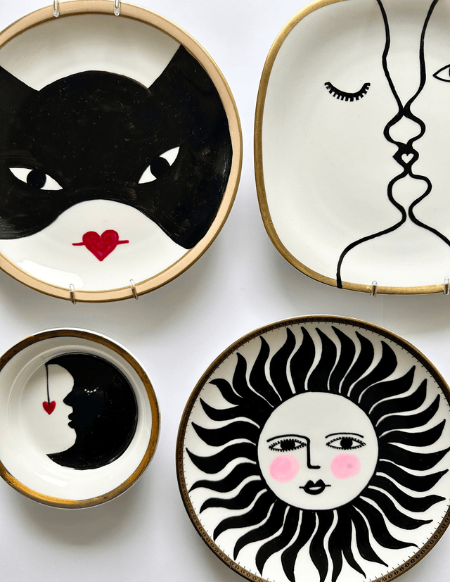 Au Claire de la Lune- small bowl